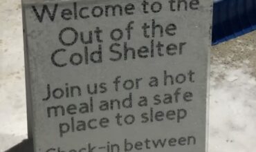 L'affiche du Out of the Cold Shelter